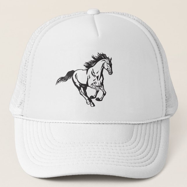 Casquette Cheval galopant (Devant)