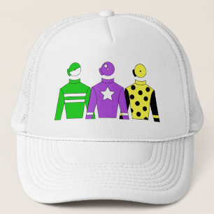Casquette Cheval Racing Jockey Soies