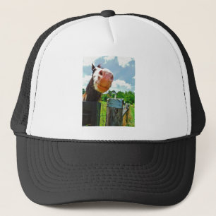Casquette Cheval souriant