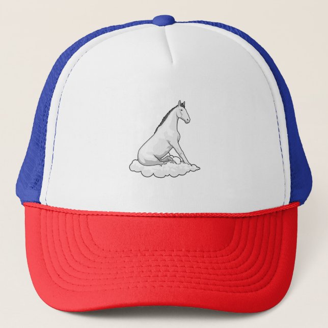 Casquette Cheval sur nuage (Devant)