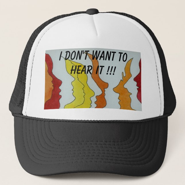 Casquette Cheveux (Devant)