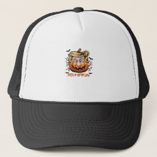 Casquette Cheveux drôle de Citrouille Halloween Boo - Humour