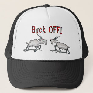 Casquette Chèvre Animaux de ferme Buck Off pour les hommes C