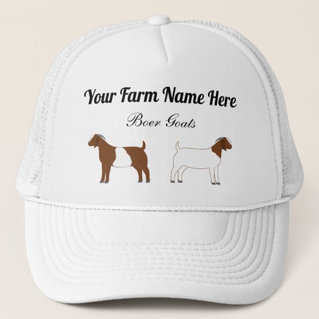 Casquette Chèvre de garde personnalisée (Devant)