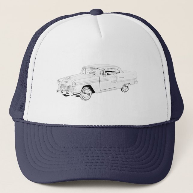 Casquette Chevy Bel Air 1955 (Devant)