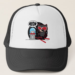 Casquette Chibi Catwoman à voler un diamant