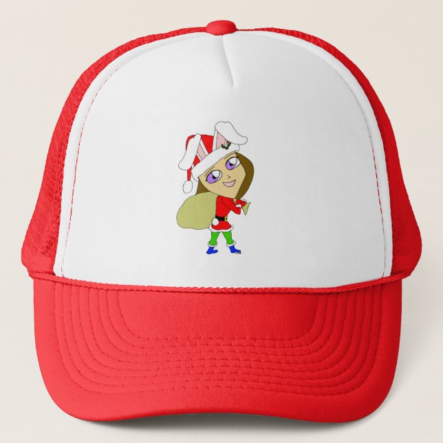 Casquette chibi lapine  (Devant)