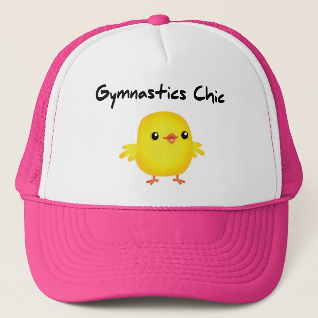 Casquette chic de gymnastique mignonne pour des (Devant)