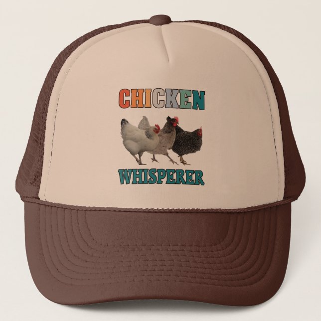 Casquette Chicken whisperer  (Devant)