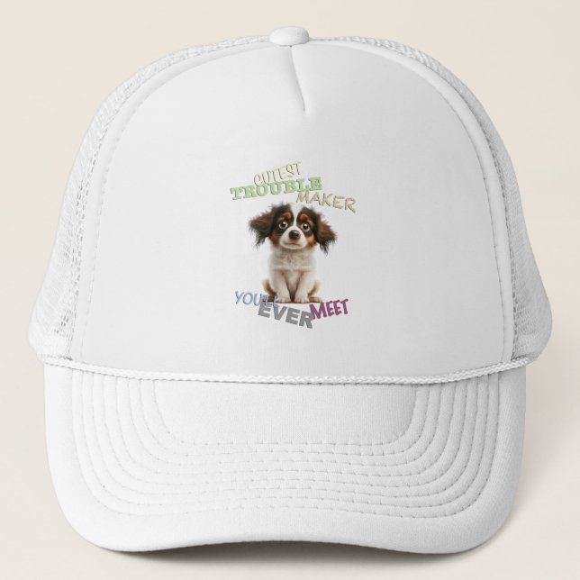 Casquette Chien animal de compagnie le plus difficile à tail (Devant)