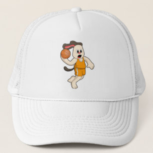 Casquette Chien de Basketball Sports
