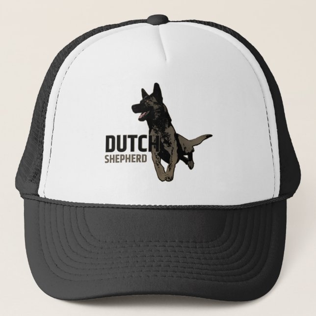 Casquette Chien de berger néerlandais (Devant)