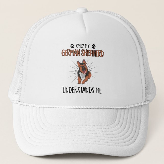 Casquette Chien de la police allemand (Devant)