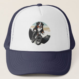 Casquette Chien De Montagne Bernois À Vélo De Montagne