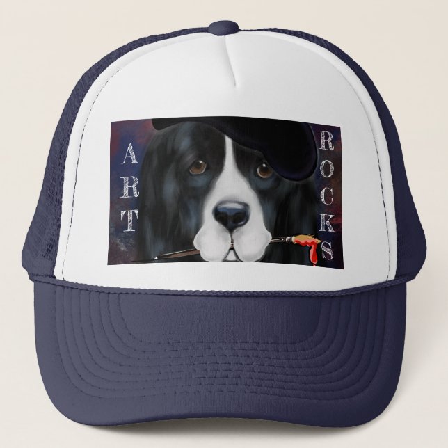 Casquette Chien de Terre-Neuve (Devant)