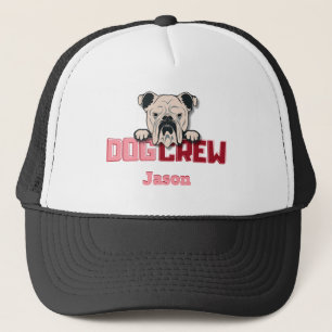 Casquette Chien d'équipage Bulldog personnalisé