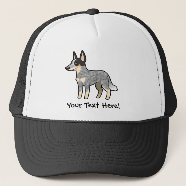 Casquette Chien/Kelpie australiens de bétail de bande (Devant)