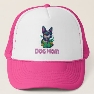 Casquette Chien Maman, l'été et drôle cadeau d'anniversaire