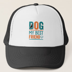 Casquette Chien Mon Meilleur Ami Vintage Conception De Chemi