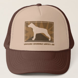 Casquette Chien terreux de léopard de la Louisiane Catahoul
