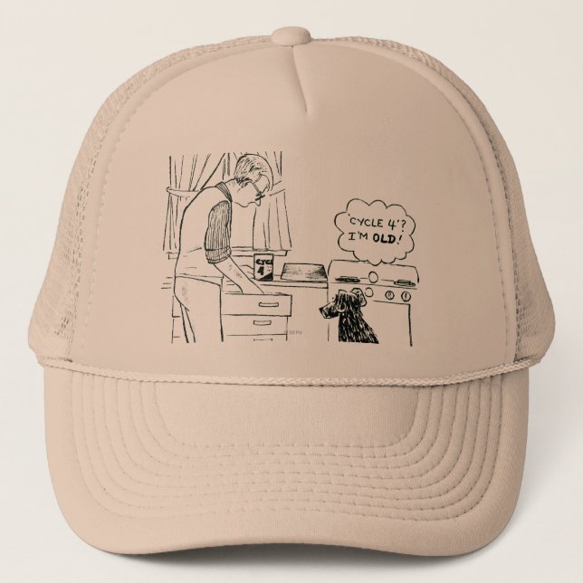 Casquette Chien vieillissant (Devant)