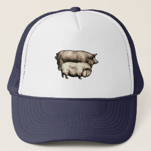 Casquette Chiens d'antiquités dessin Vintage