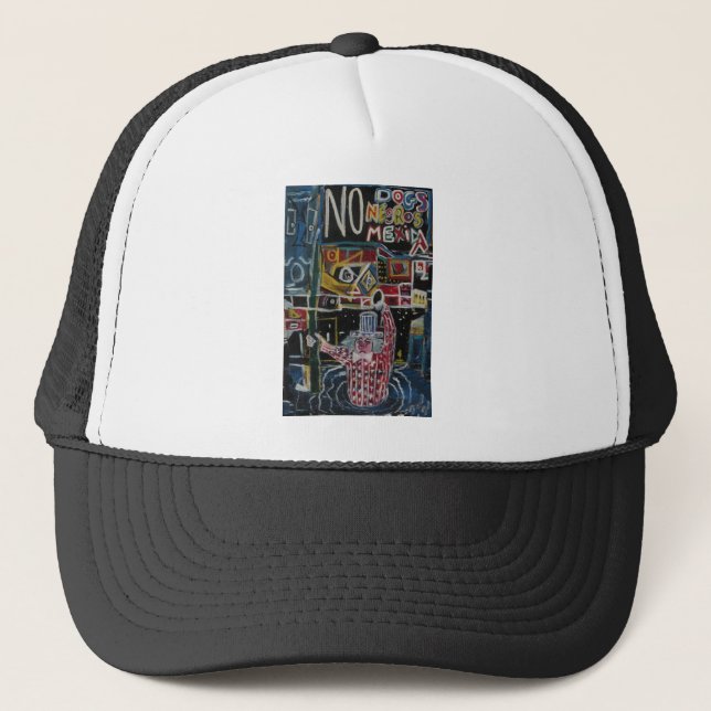 Casquette Chiens interdits (Devant)