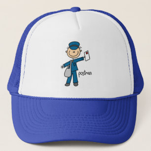Casquette Chiffre de bâton de travailleur postal