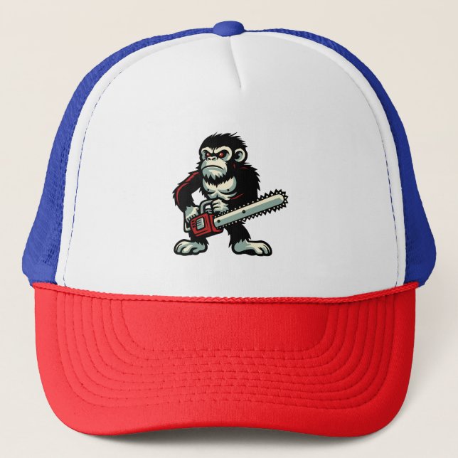 Casquette Chimp de scie (Devant)