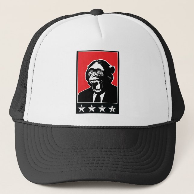 Casquette Chimpanzé de suite d'affaires (Devant)