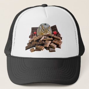 Casquette Chipmunk au chocolat de la Saint-Valentin