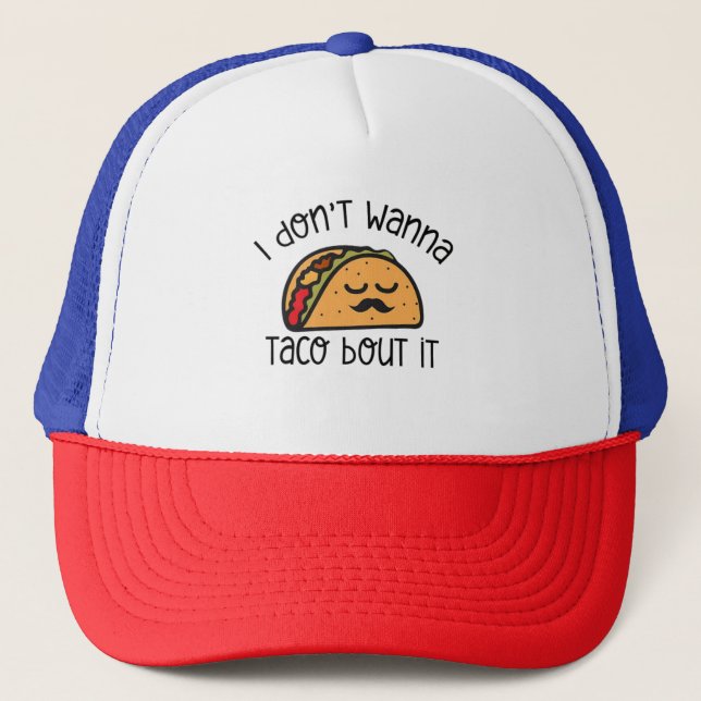 Casquette Chirt Taco Drôle, Chemise Taco, Don Taco Lover (Devant)