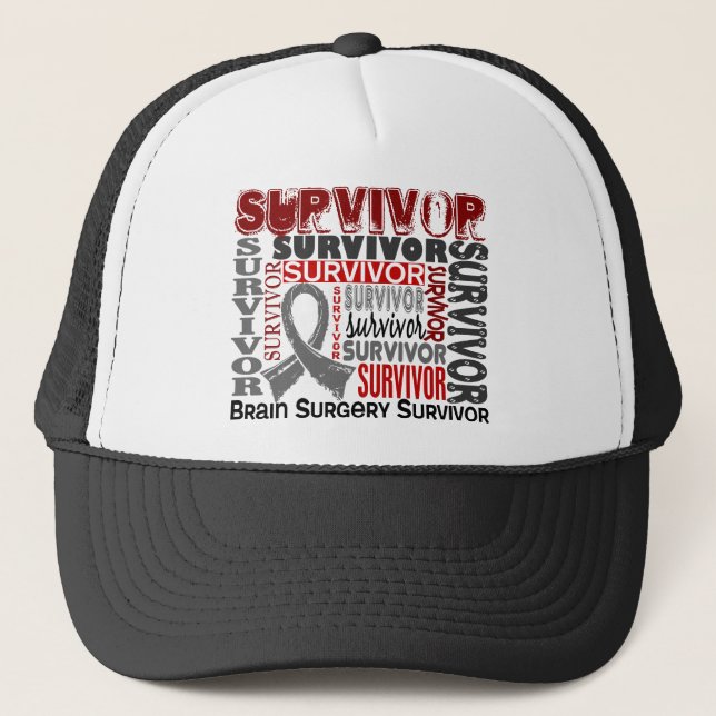 Casquette Chirurgie cérébrale du survivant 10 (Devant)