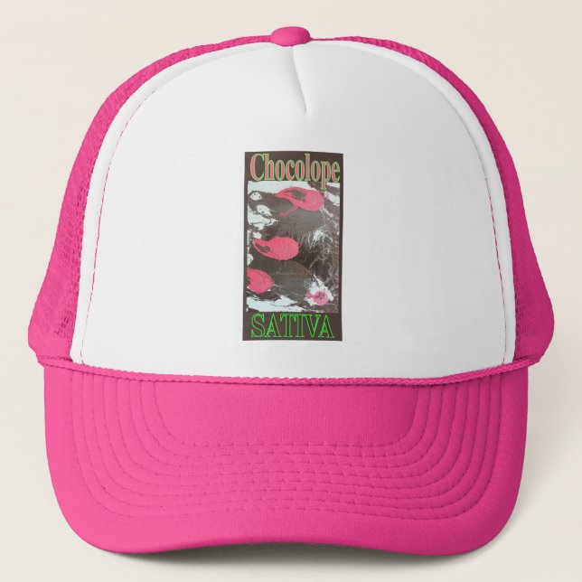 CASQUETTE CHOCOLOPE SATIVA (Devant)