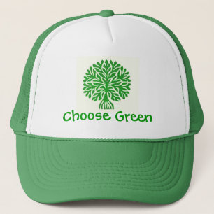 Casquette Choisissez le chapeau vert