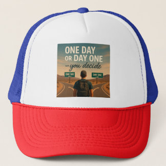 Casquette Choisissez votre chemin - un jour ou un jour