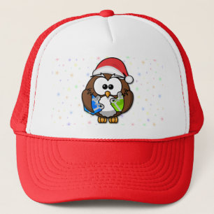 Casquette Chouette père Noël