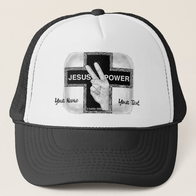 Casquette chrétien de Jesus Power (Devant)