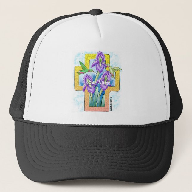 Casquette chrétien Iris Cross (Devant)