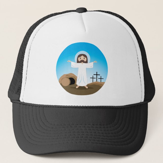 Casquette Christ ressuscité (Devant)