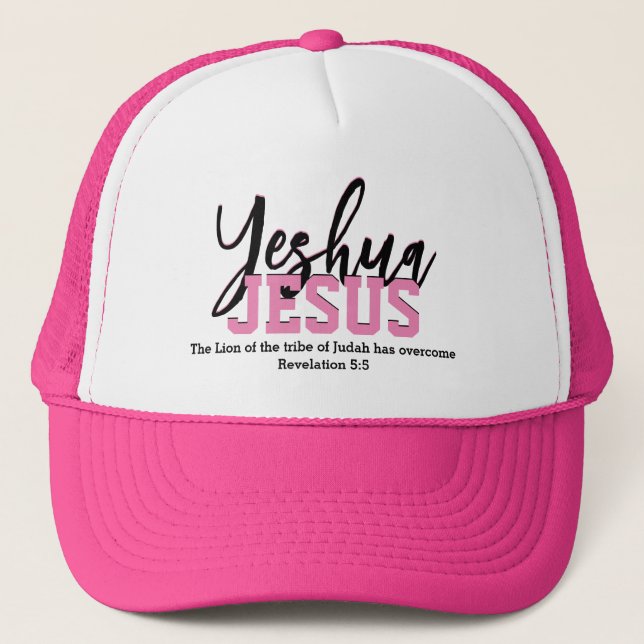 Casquette Christian YESHUA JESUS (Devant)