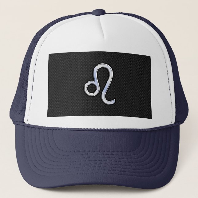 Casquette Chrome Comme Leo Zodiac Connexion peau de serpent (Devant)