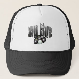 Casquette Chrome Pelouse Bowles Et Logo Conception,