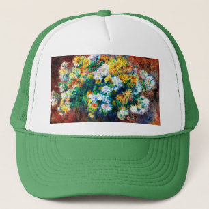 Casquette Chrysanthèmes vintages par Pierre-Auguste Renoir