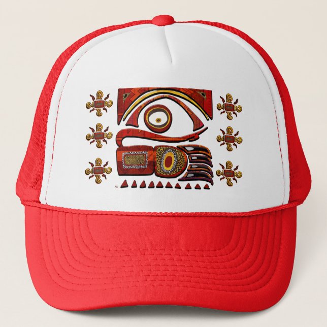 Casquette Chu Mtu African Folk Art (Devant)