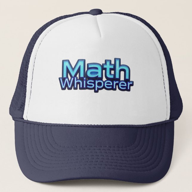 Casquette Chuchoteur de Maths (Devant)