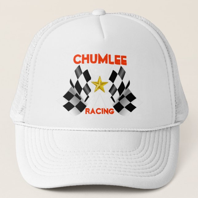 Casquette Chumlee emballant, drapeaux, étoile, (Devant)
