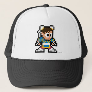 Casquette Chun-Li à 8 bits