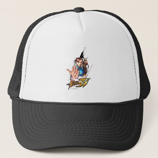 Casquette Chun-Li contre Vega (Devant)