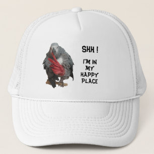 Casquette "Chut ! Je suis dans mon Happy Place Parrot Trucke
